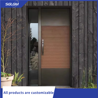 درب ورودی چوبی مدرن